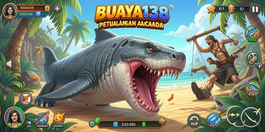 Tampilan gameplay menarik dari BUAYA138 yang penuh tantangan.