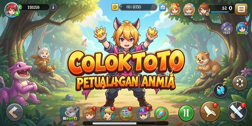 Screenshot gameplay COLOKTOTO yang menunjukkan aksi seru dalam pertarungan.