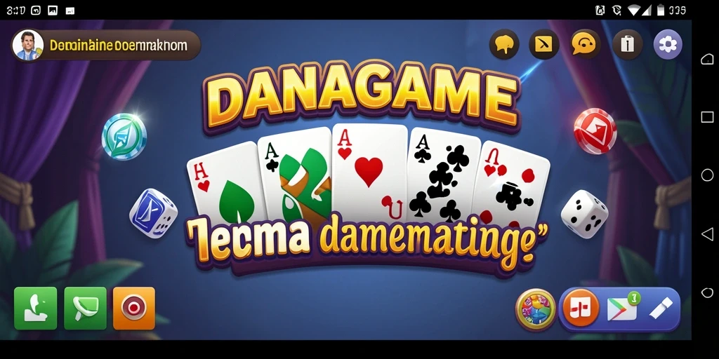 Tampilan gameplay seru dari DANAGAME yang mengasyikkan.