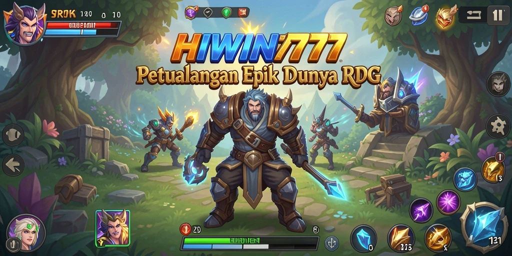 Tampilan gameplay HIWIN777 yang menakjubkan dalam dunia RPG.