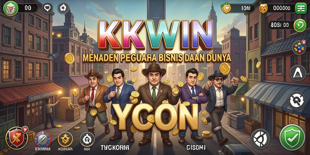 Tampilan gameplay KKWIN yang seru dan menantang di dunia Tycoon.