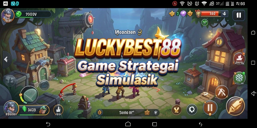 Gameplay SLG yang seru dan menantang di LUCKYBEST88.