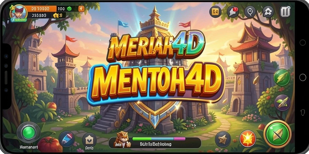 Tampilan gameplay <strong>MERIAH4D</strong> yang mengesankan dalam pertahanan menara.