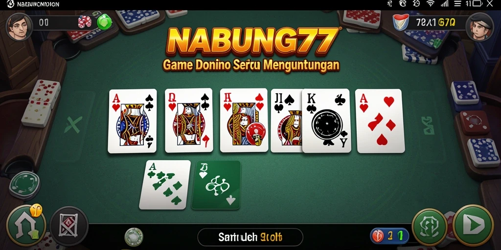 Tampilan gameplay yang seru dan menegangkan di NABUNG77.