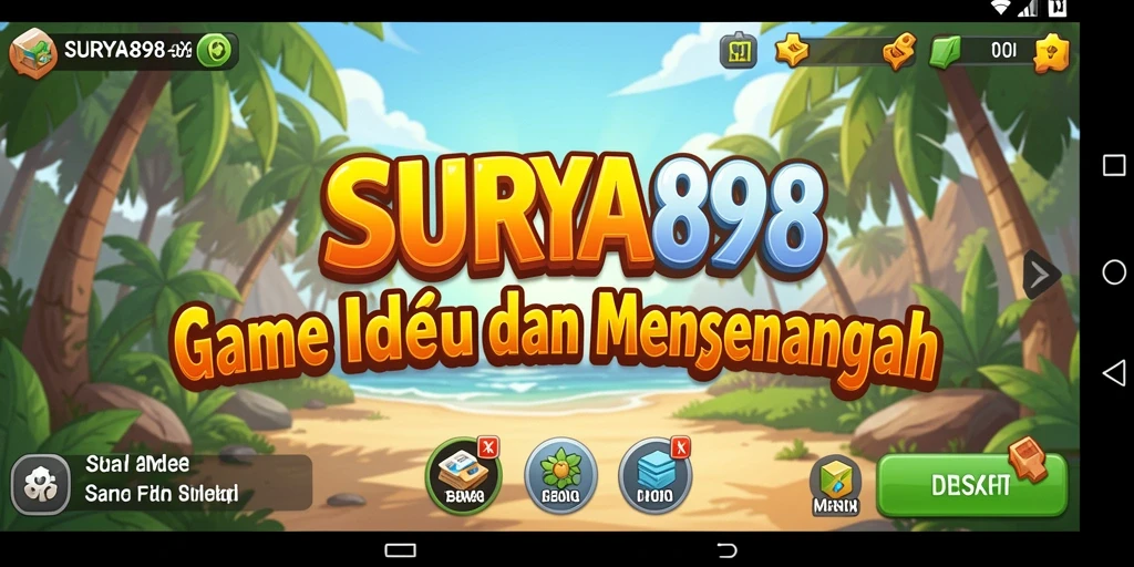 Tampilan gameplay <strong>SURYA898</strong> yang seru dan menarik dengan elemen Idle.