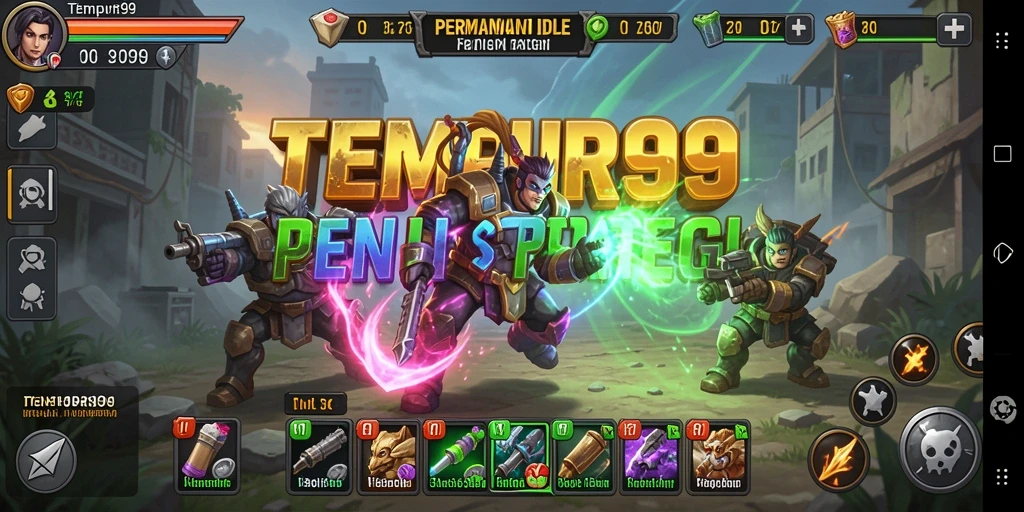 Tampilan gameplay seru dan menarik dari TEMPUR99.