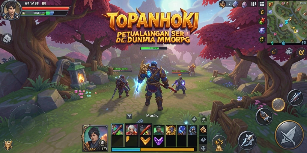 Gameplay seru dan grafis menakjubkan dalam TOPANHOKI